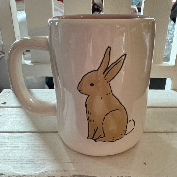 Rae Dunn Cream 'Some Bunny to Love' Mug - Picture 3 of 4